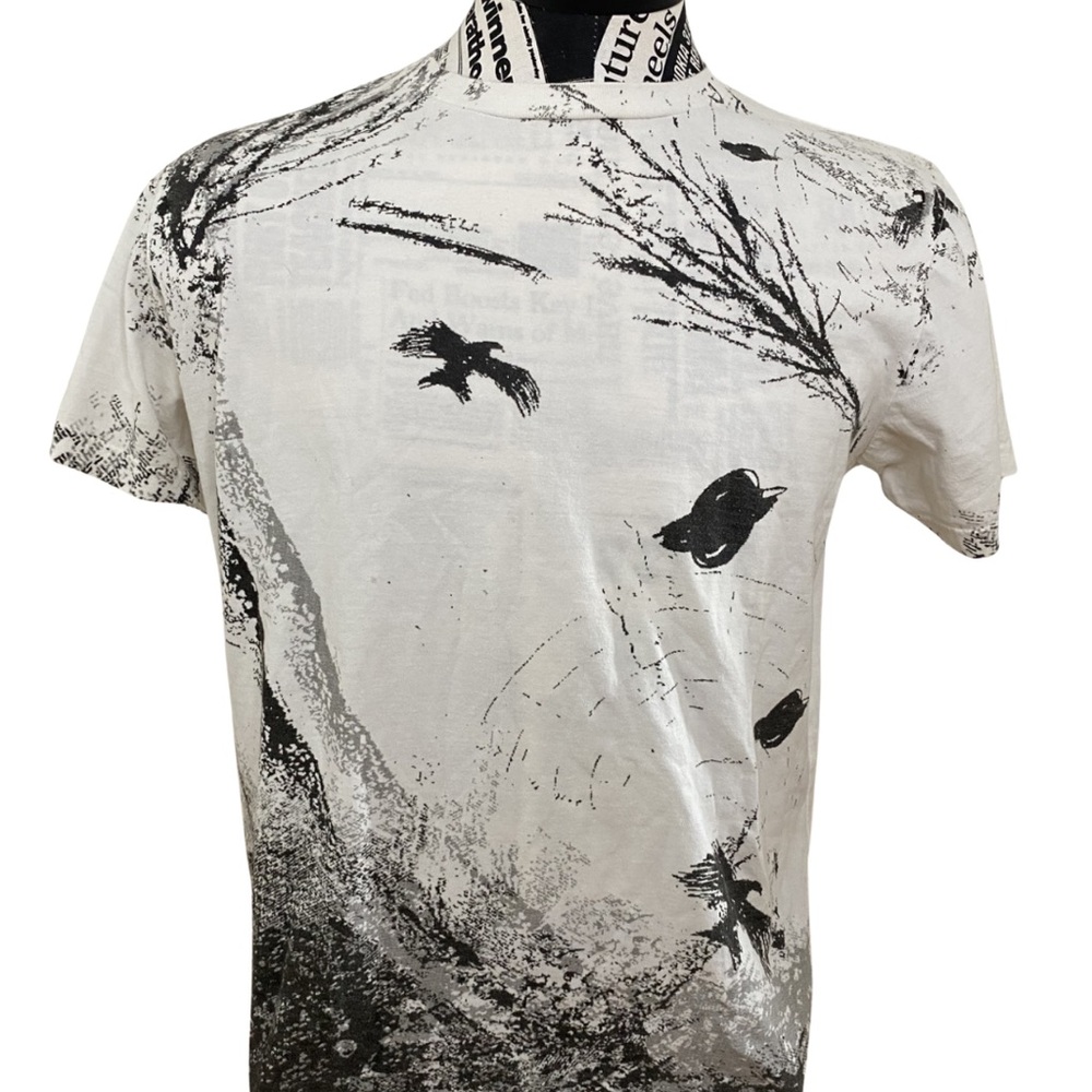 Men’s White Graphic Tee